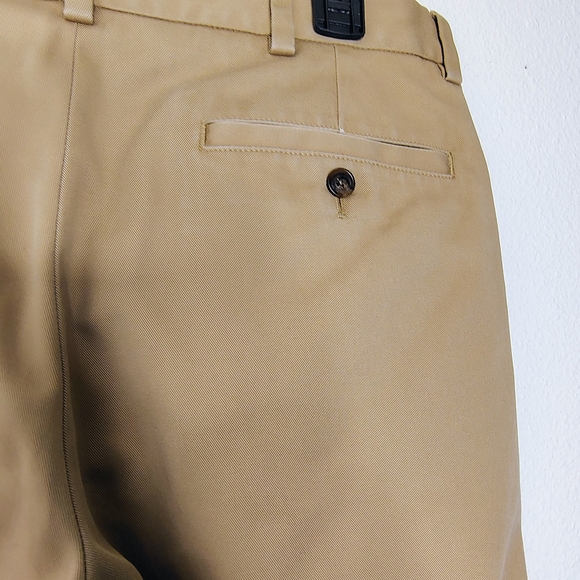 Brooks Brothers Men's Advantage Chino Milano Classic Tan Sz W33/L32 Cotton - Picture 8 of 15
